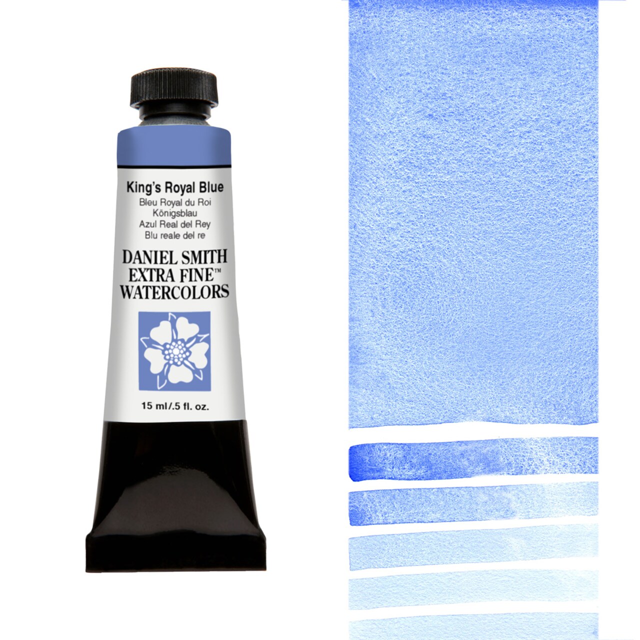 Daniel Smith Extra Fine Watercolors - Kings Royal Blue, 5 ml Tube